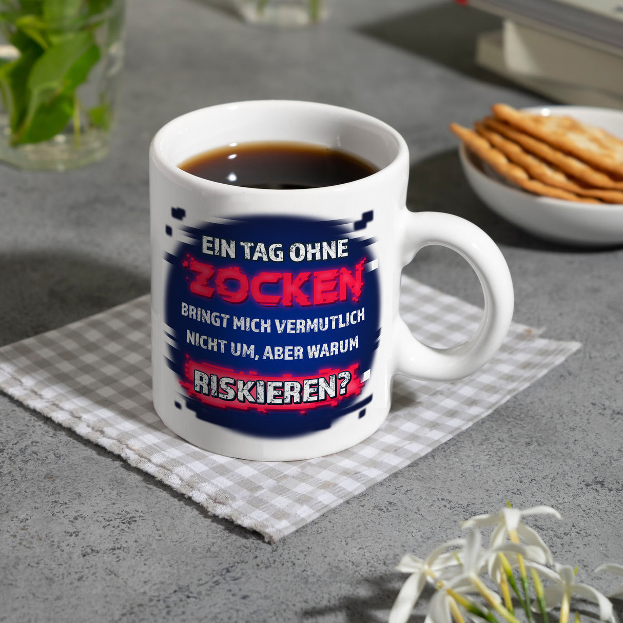 Ein Tag ohne zocken… Kaffeebecher