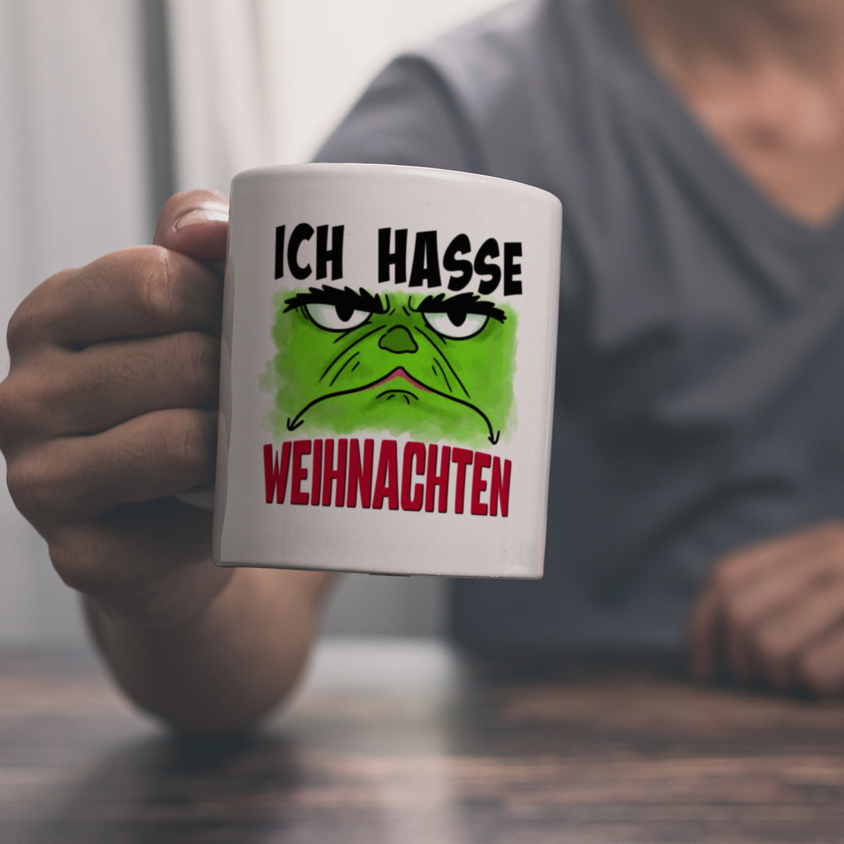 Ich hasse Weihnachten Kaffeebecher