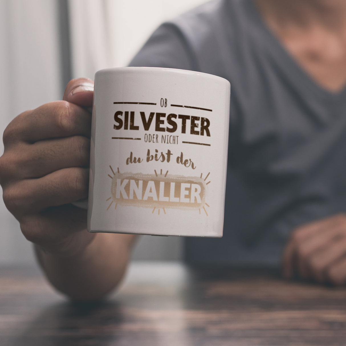 Ob Silvester oder nicht du bist der Knaller Kaffeebecher