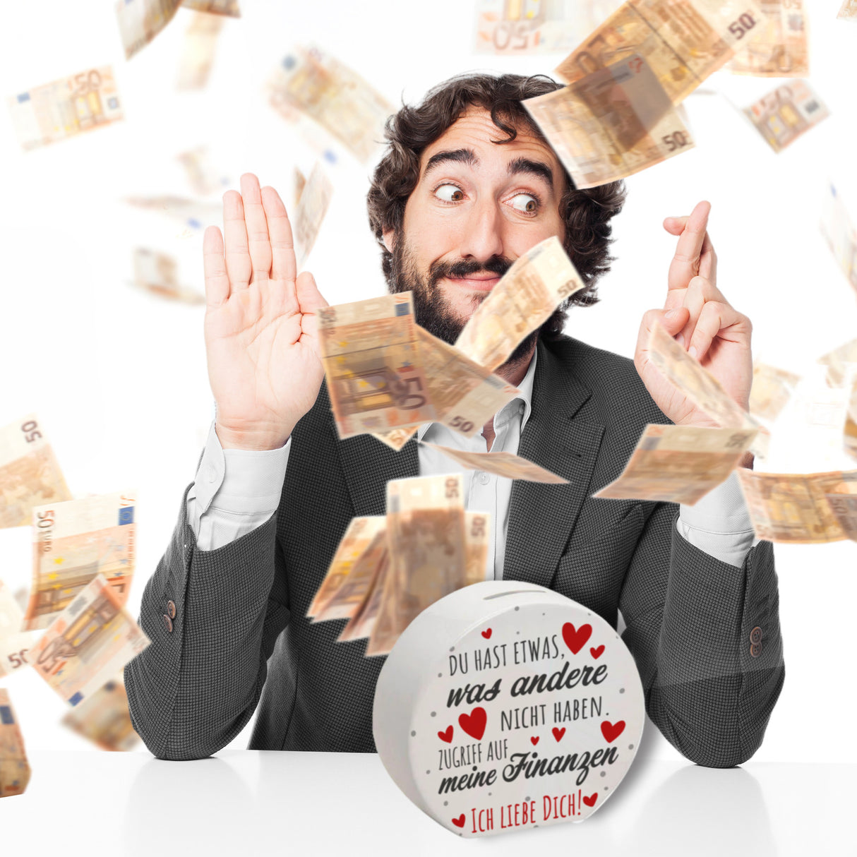 Du hast Zugriff auf meine Finanzen Spardose
