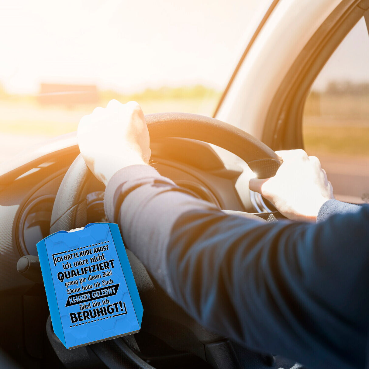 Unqualifizierte Kollegen Spruch Parkscheibe