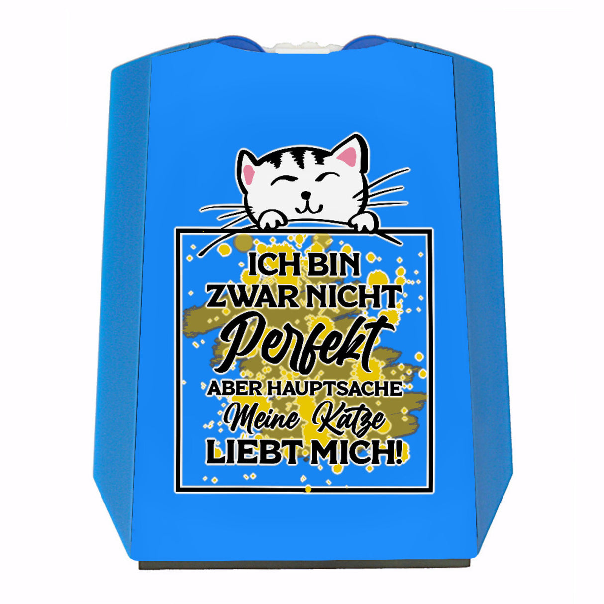 Meine Katze liebt mich Katzen Spruch Parkscheibe für Katzenliebhaber