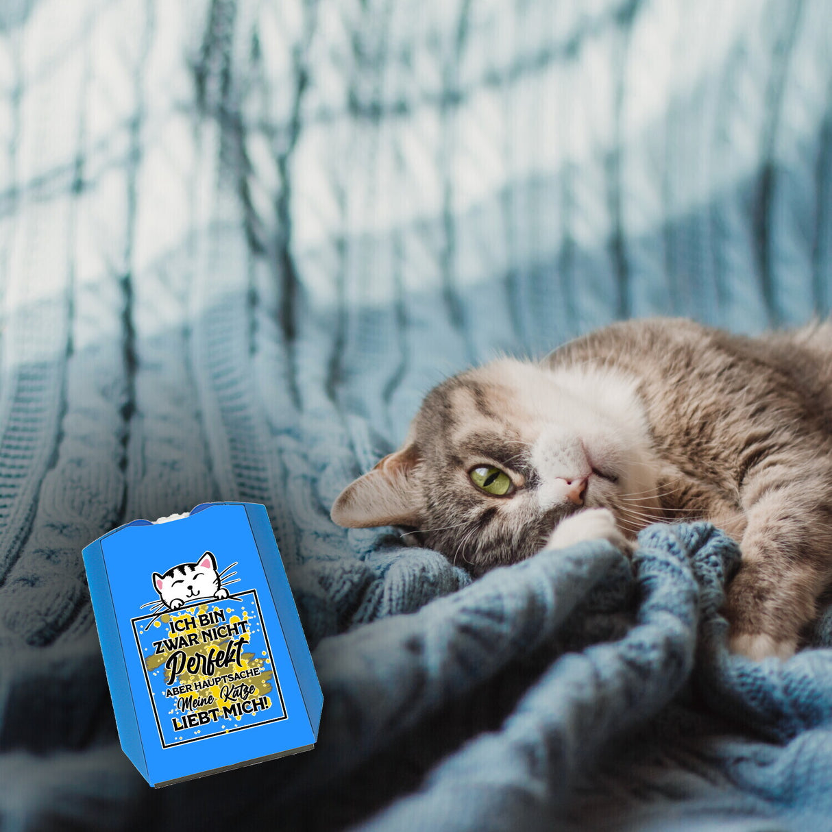Meine Katze liebt mich Katzen Spruch Parkscheibe für Katzenliebhaber
