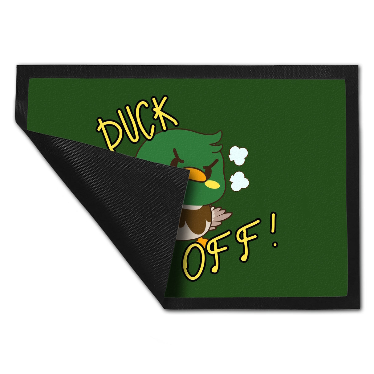 Enten Fußmatte in 35x50 cm mit Spruch DUCK OFF!