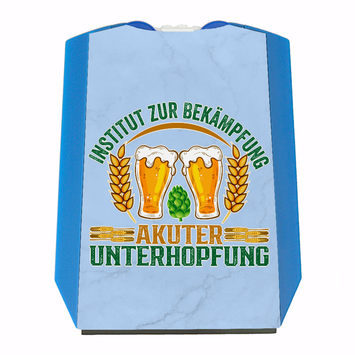 Bier Parkscheibe mit Spruch Institut zur Bekämpfung akuter Unterhopfung
