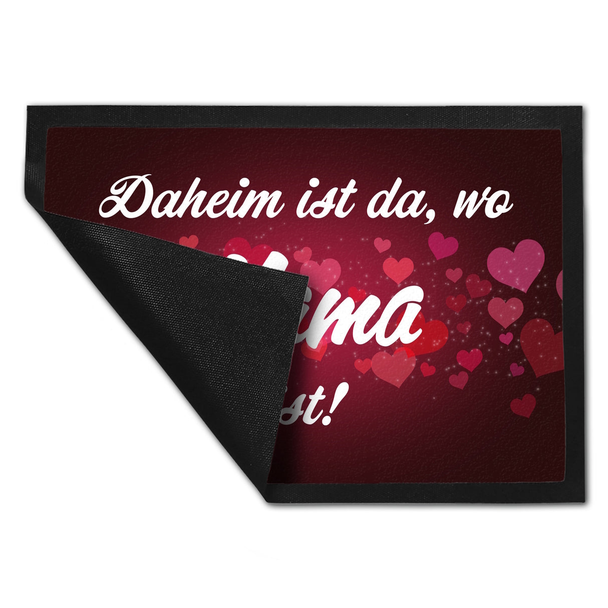 Daheim ist da, wo Mama ist Fußmatte zum Muttertag