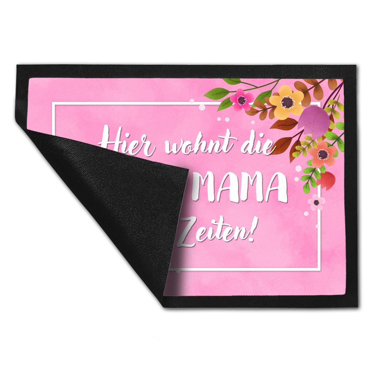 Hier wohnt die Beste Mama aller Zeiten Fußmatte zum Muttertag