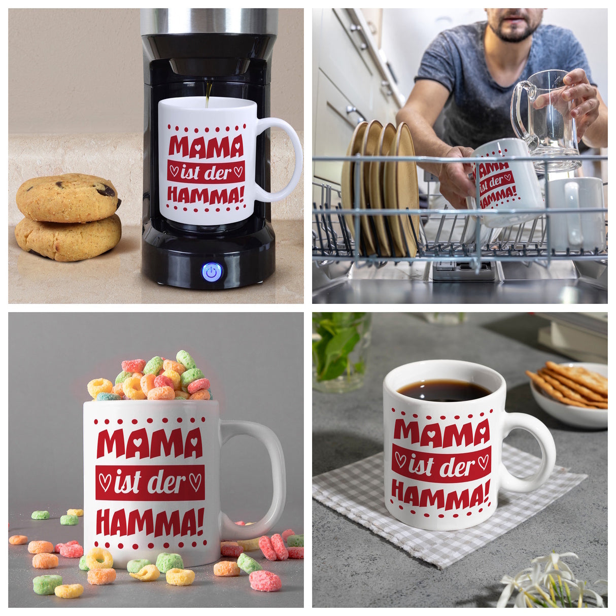 Mama ist der Hamma Kaffeebecher zum Muttertag