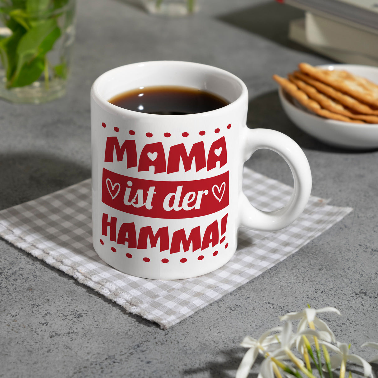 Mama ist der Hamma Kaffeebecher zum Muttertag