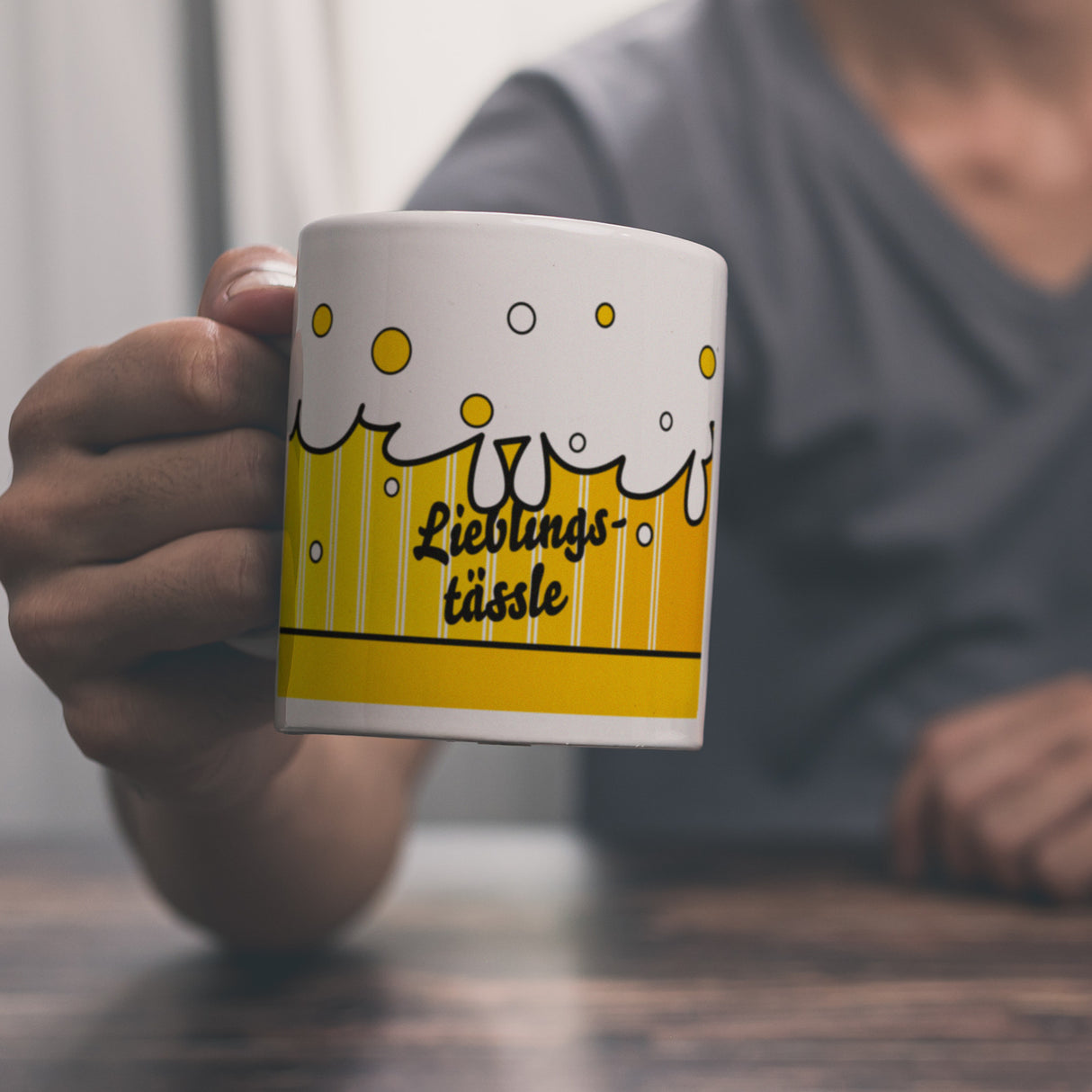 Lieblingstässle Bier Kaffeebecher schwäbisch