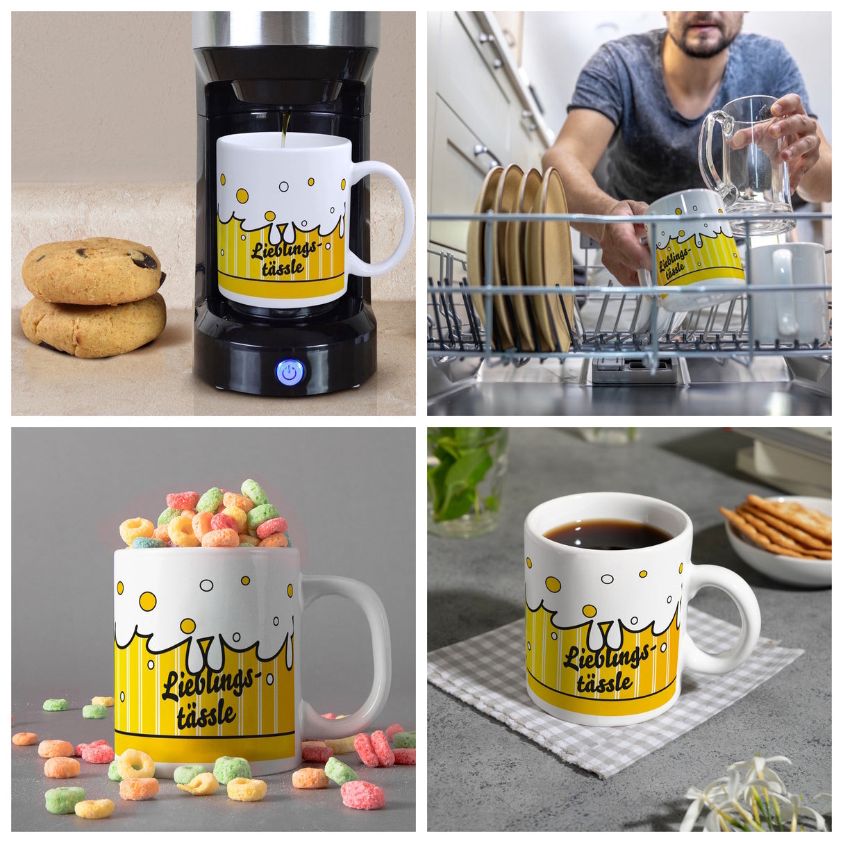 Lieblingstässle Bier Kaffeebecher schwäbisch