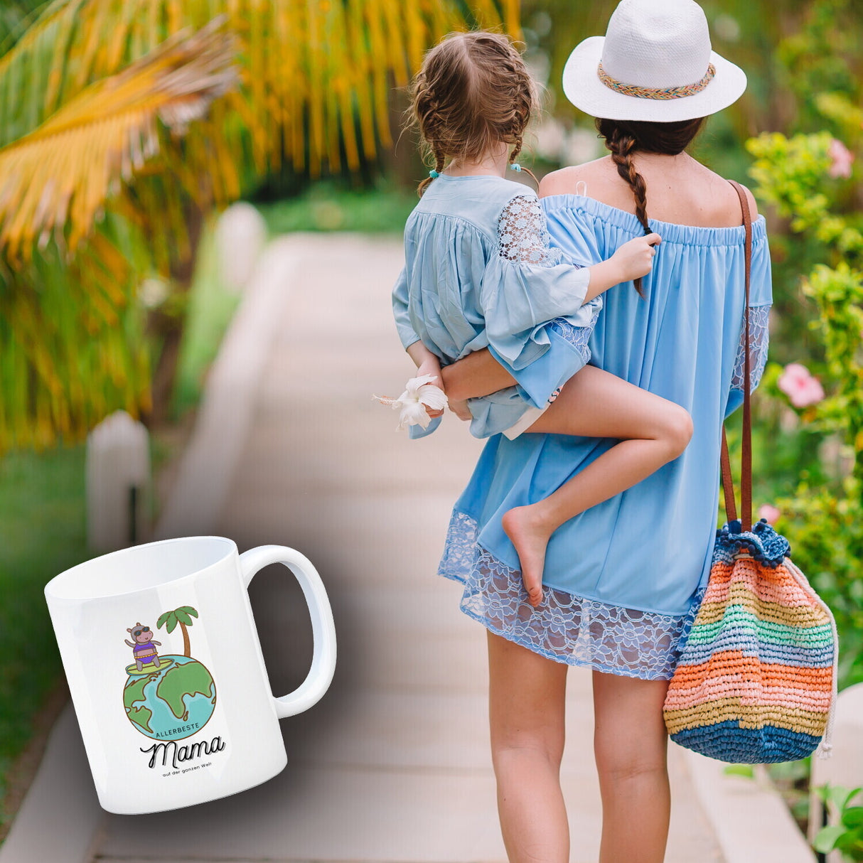 Allerbeste Mama Kaffeebecher zum Muttertag