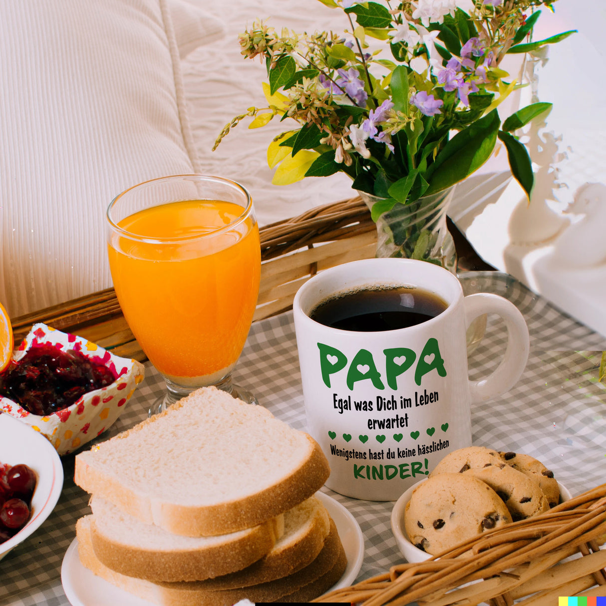 Papa, wenigstens hast du keine hässlichen Kinder Kaffeebecher