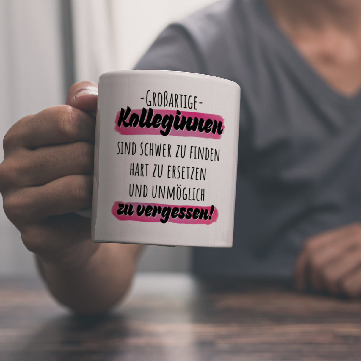 Großartige Kolleginnen sind schwer zu finden Kaffeebecher