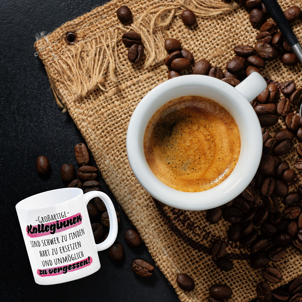Großartige Kolleginnen sind schwer zu finden Kaffeebecher