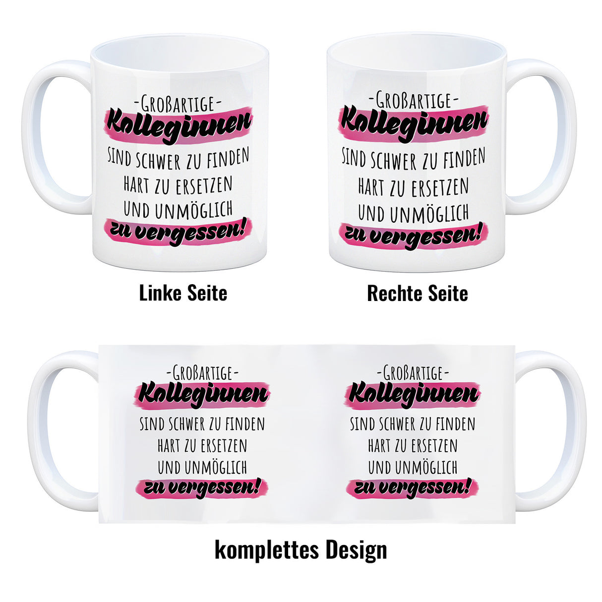 Großartige Kolleginnen sind schwer zu finden Kaffeebecher