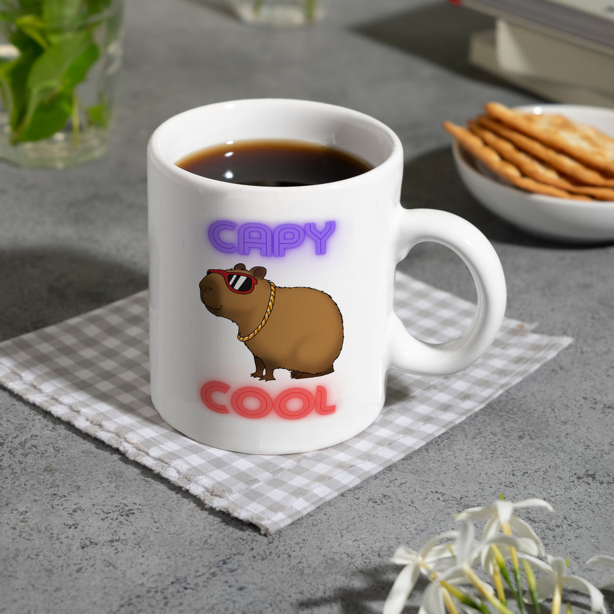 Capy Cool Kaffeebecher mit coolem Capybara