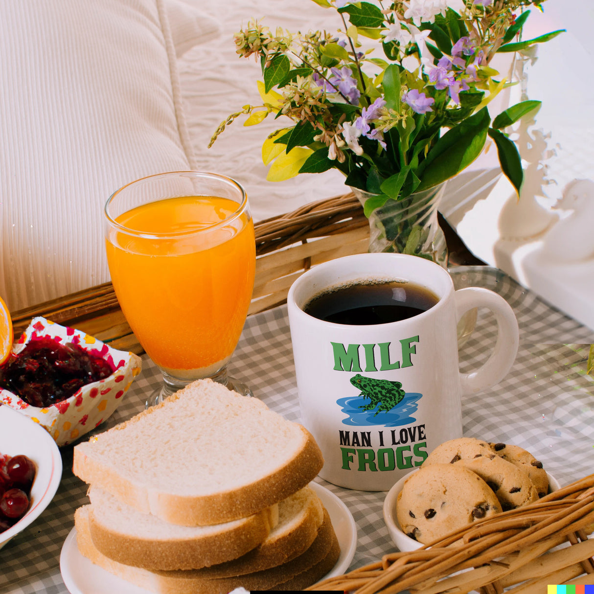 MILF Frosch Kaffeebecher mit Spruch Man i love Frogs