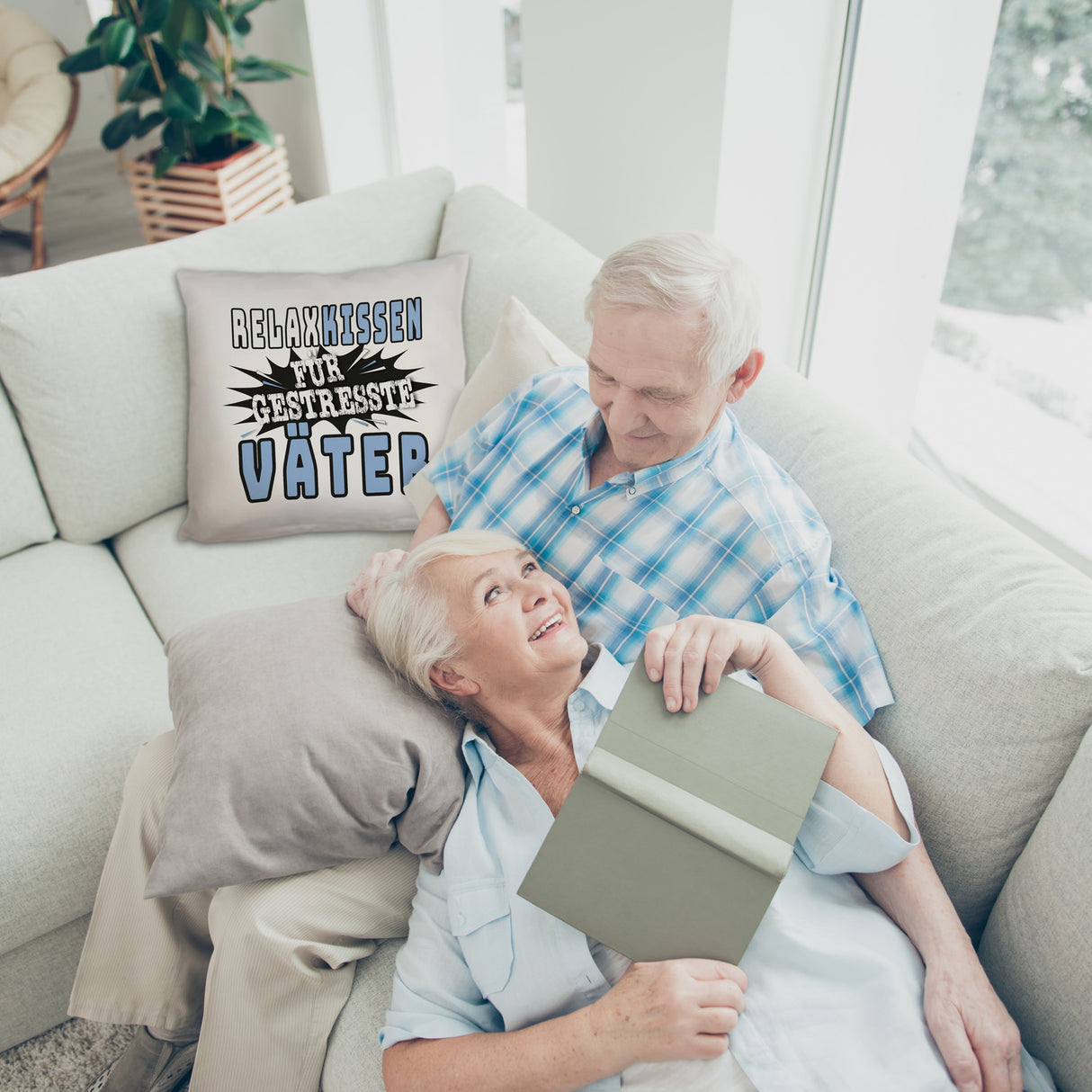 Relax Kissen für gestresste Väter zum Vatertag