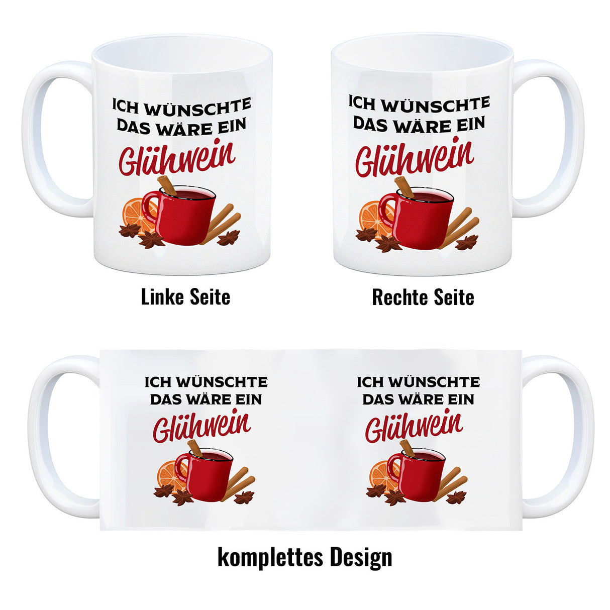 Ich wünschte das wäre ein Glühwein Kaffeebecher