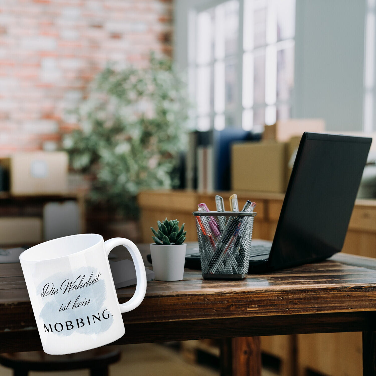 Die Wahrheit ist kein Mobbing Kaffeebecher