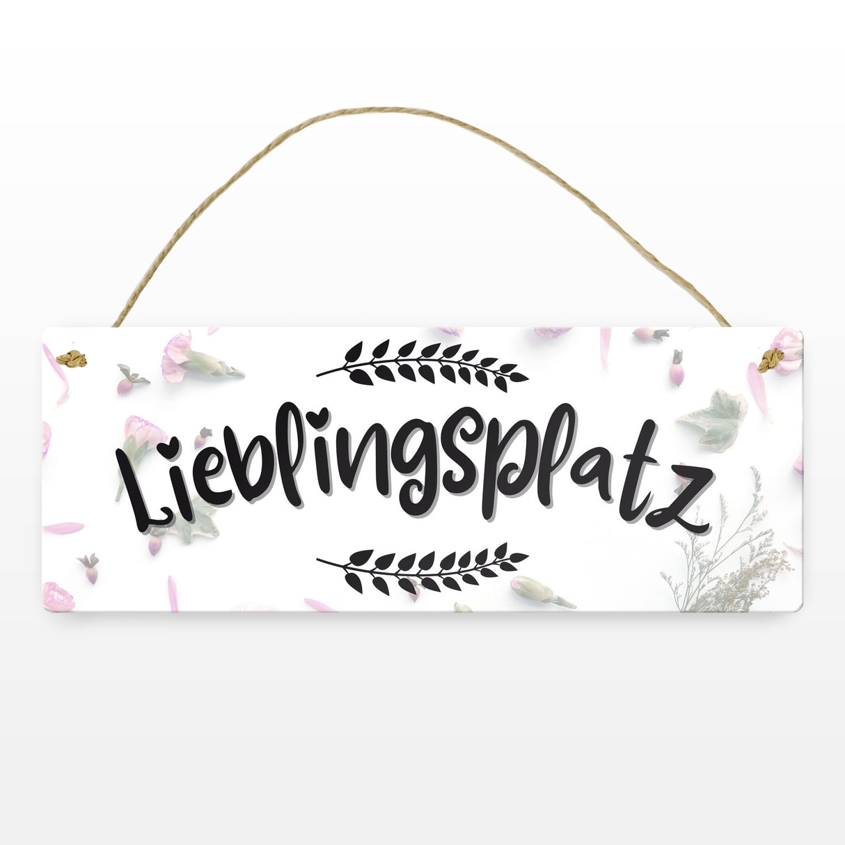 Lieblingsplatz Metallschild