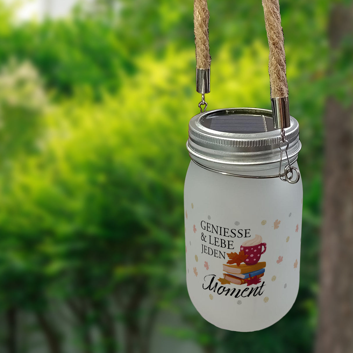 Genieße & lebe jeden Moment Solarlicht