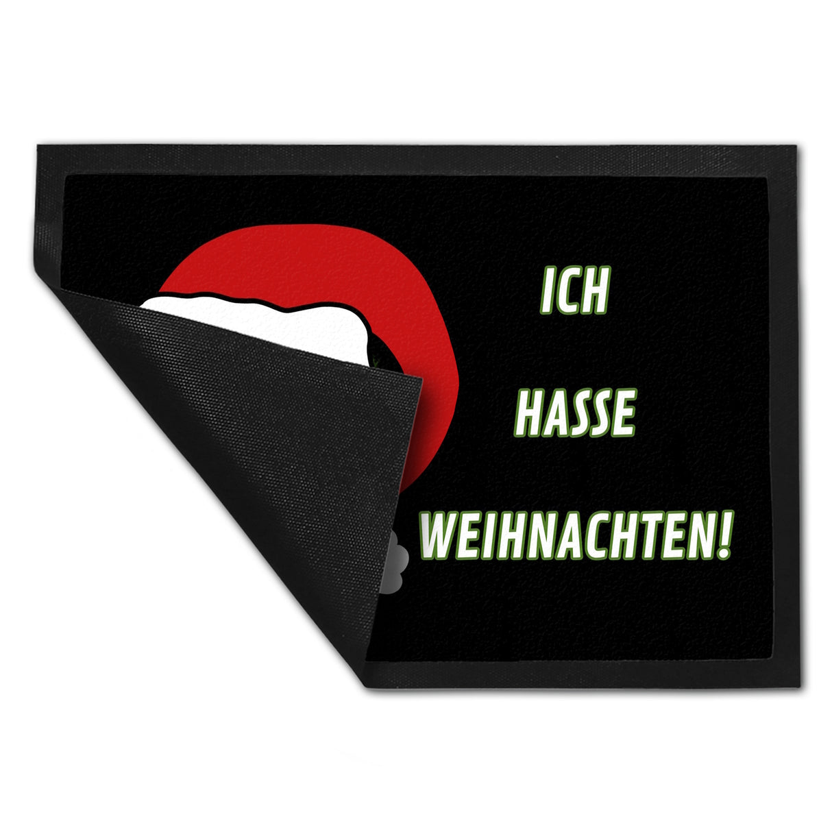 Ich hasse Weihnachten Fußmatte in 35x50 cm mit Spruch