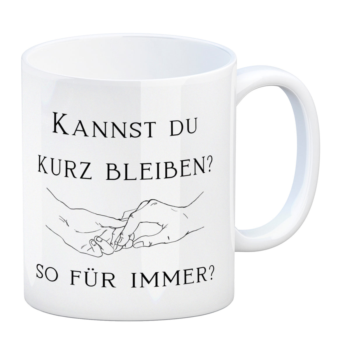 Für immer Kaffeebecher mit Spruch