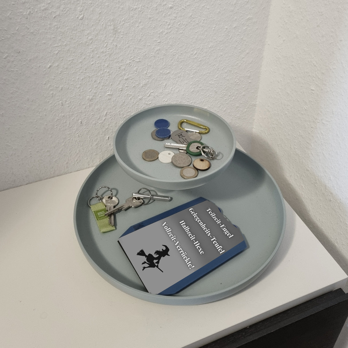 Teilzeit-Engel Parkscheibe mit Spruch Gelegenheits-Teufel