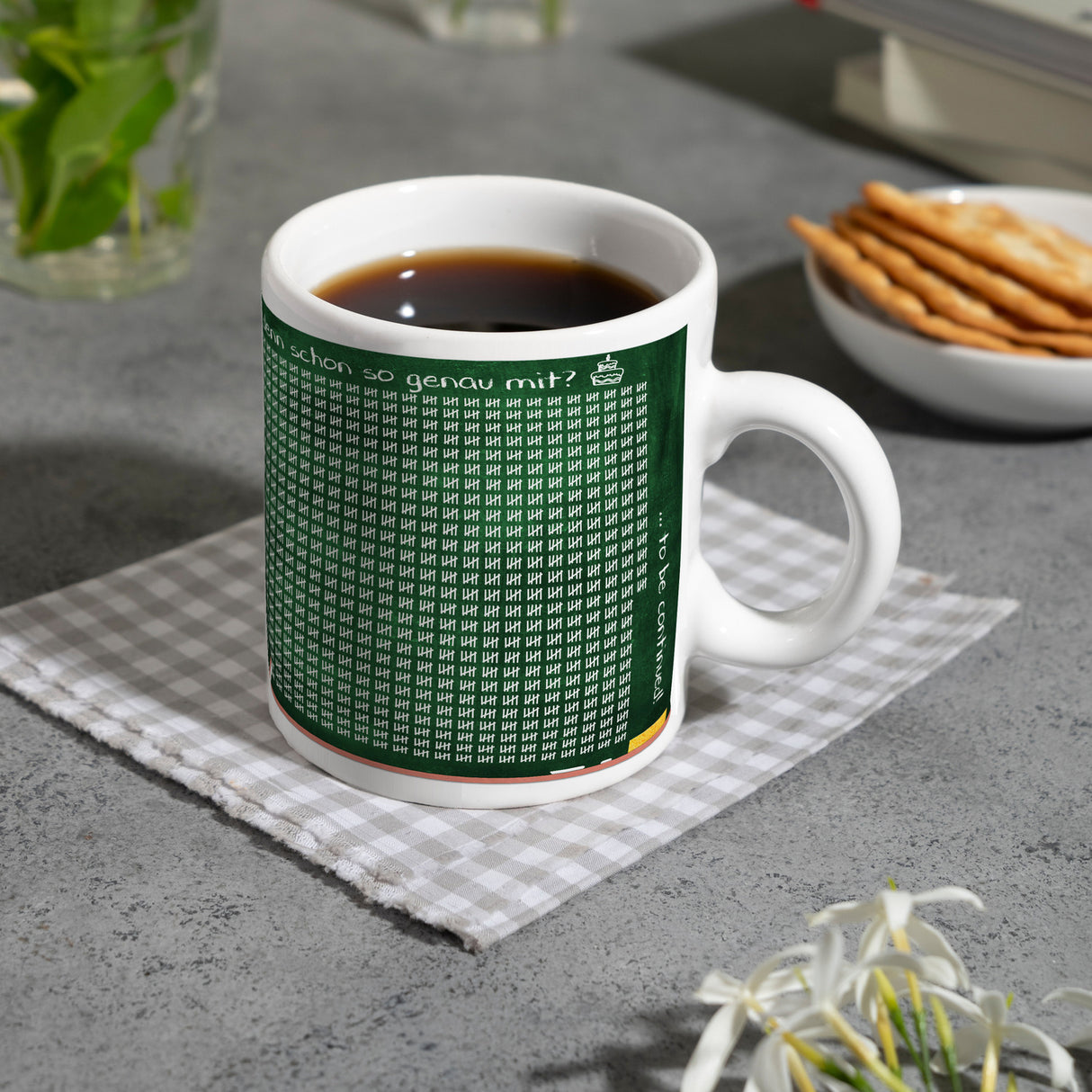 Tafel des Lebens - Tasse zum 18. Geburtstag - 6575 Tage gelebt