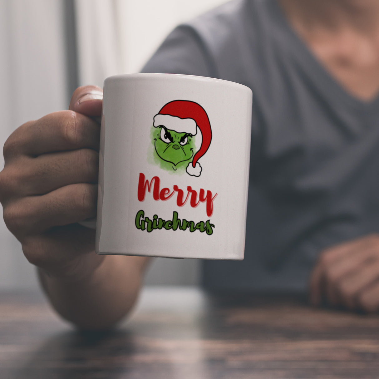 Merry Grinchmas Weihnachtsmuffel Kaffeebecher