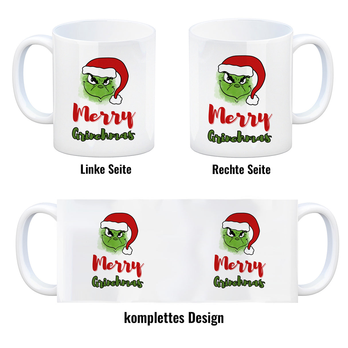 Merry Grinchmas Weihnachtsmuffel Kaffeebecher