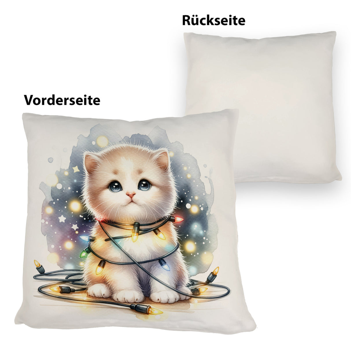 Kuschel Kätzchen Kissen