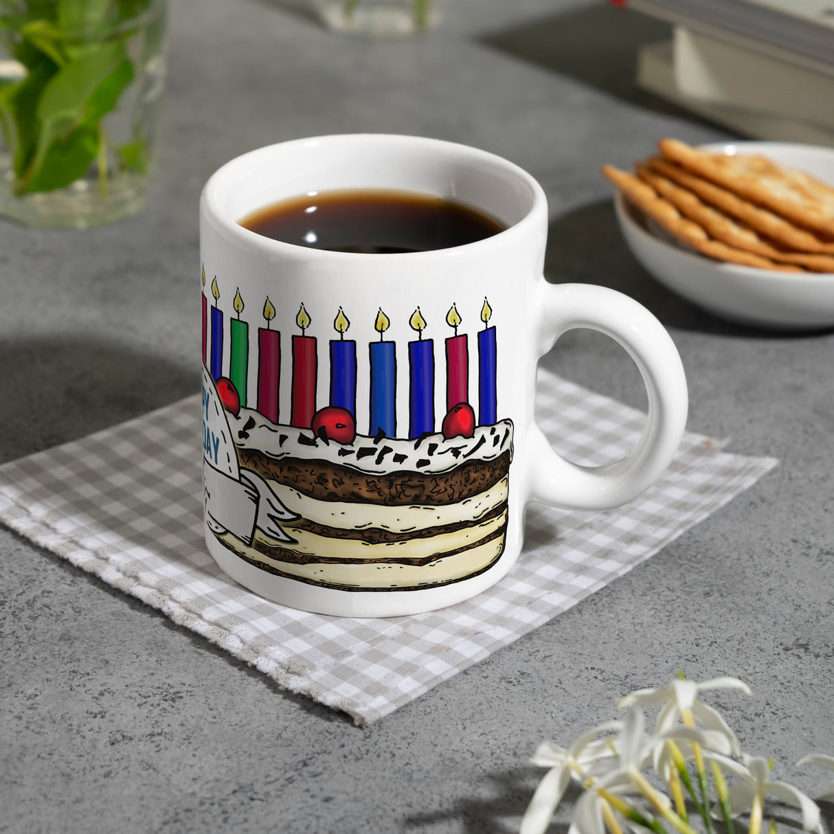 Geburtstagstorten Kaffeebecher zum 20. Geburtstag