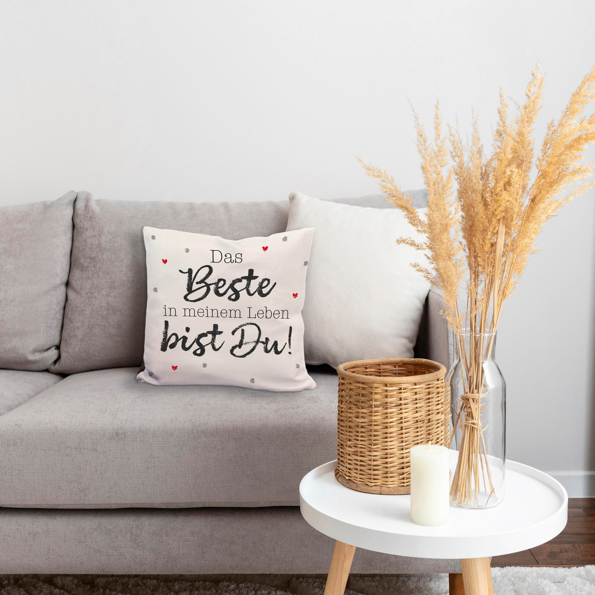 Das Beste in meinem Leben bist Du! Kissen