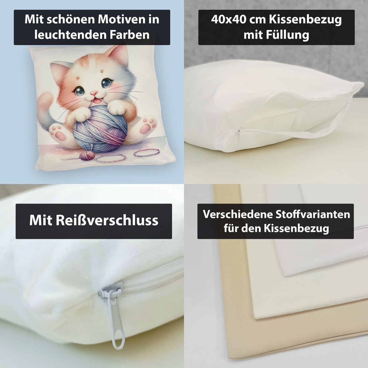 KatzenKissen Kissen