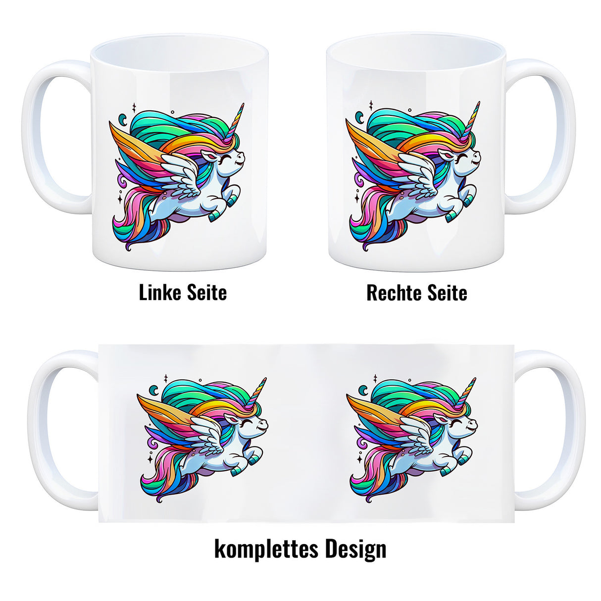 Einhorn Tasse Kaffeebecher