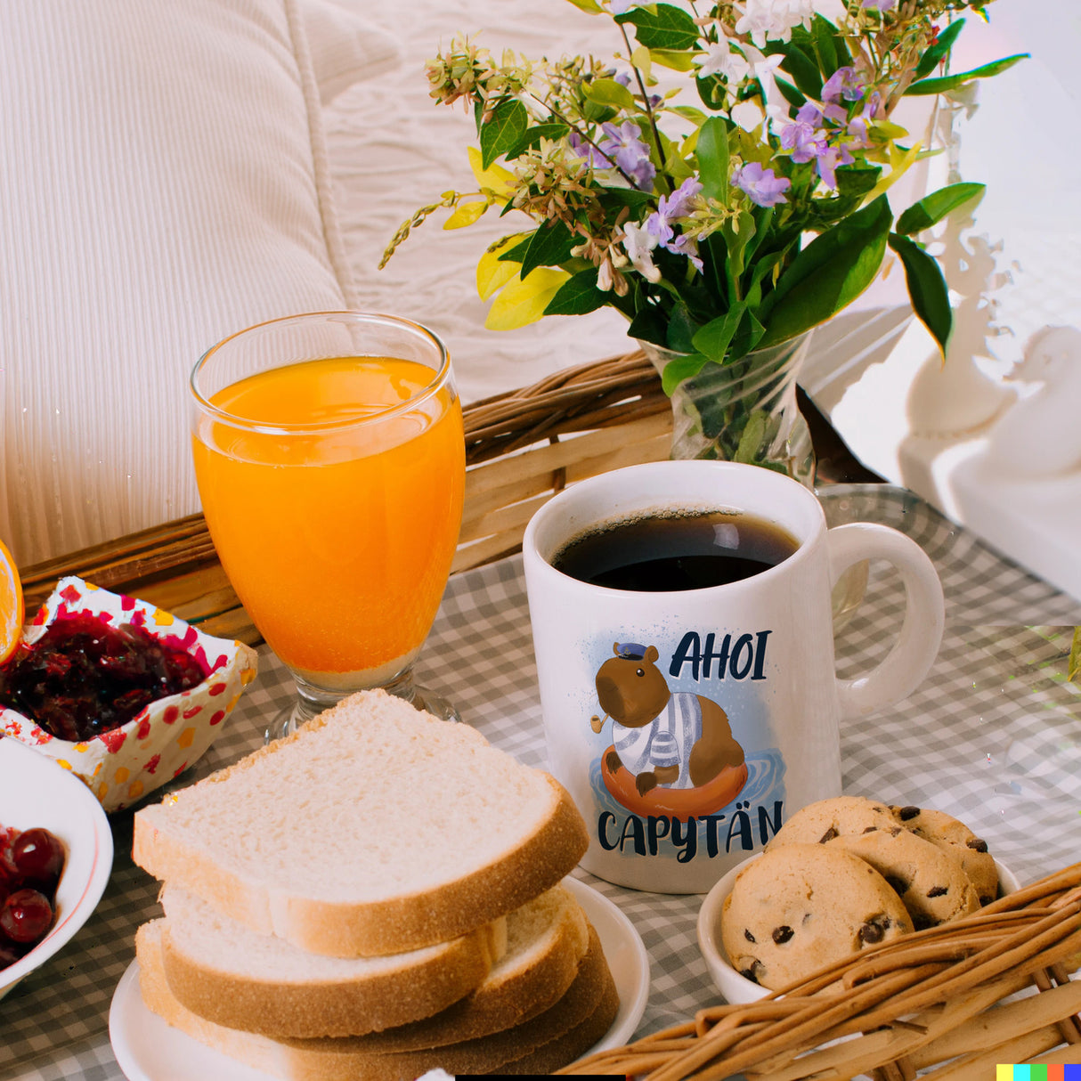 Ahoi Capytän Capybara Kaffeebecher