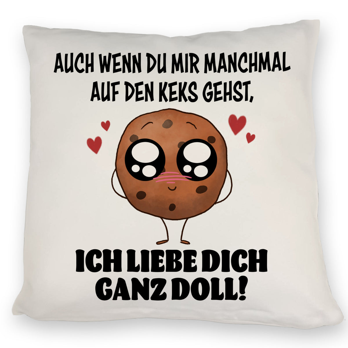 Valentinstag Hit Ich liebe dich KeksKissen! trendaffe.de