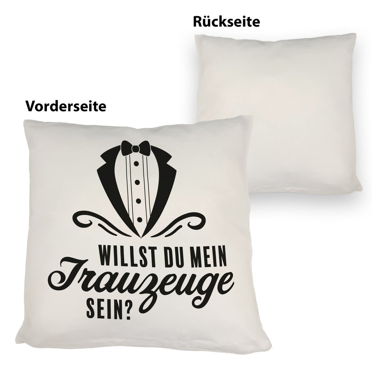 Willst du mein Trauzeuge sein Kissen