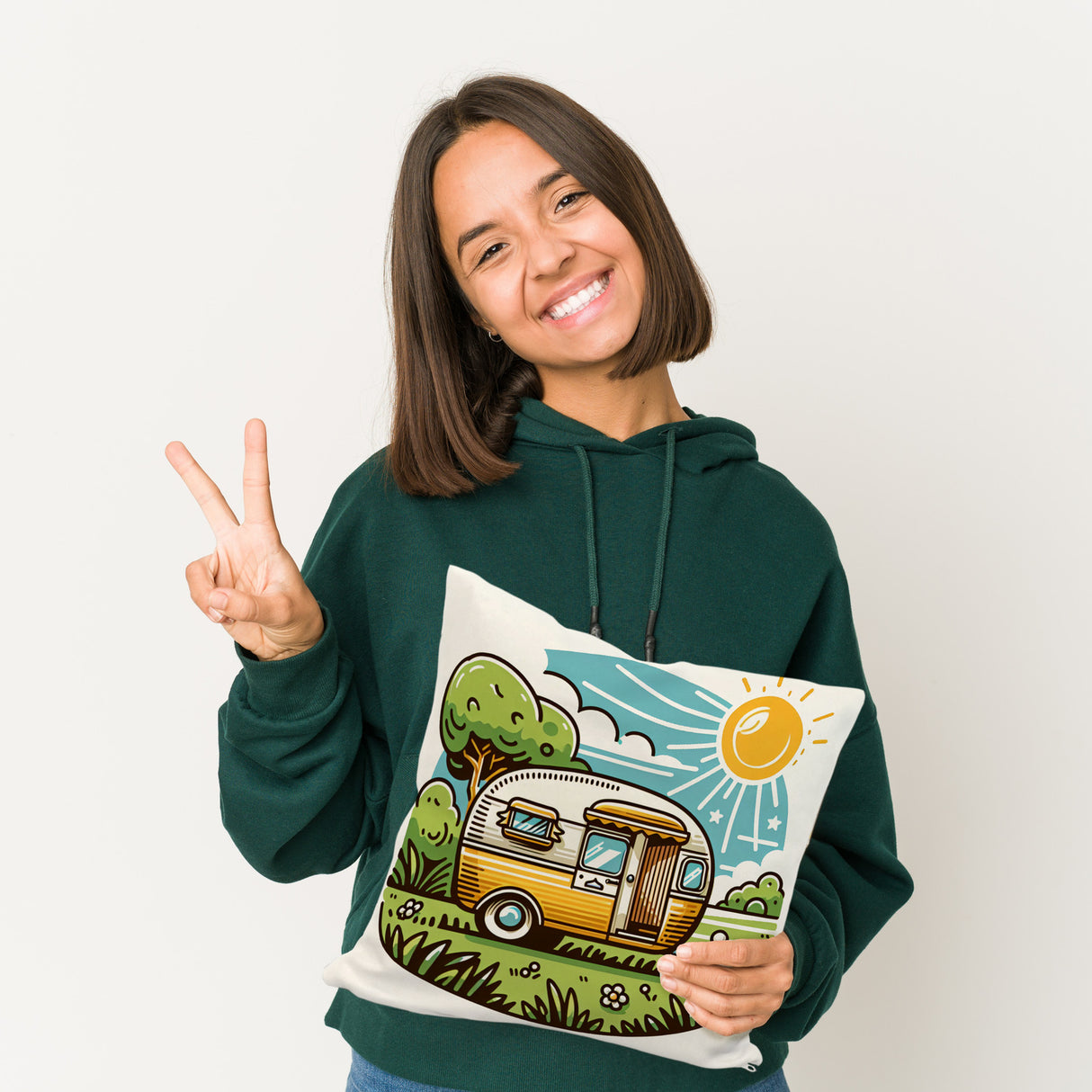 Campingmobil Wohnwagen Kissen