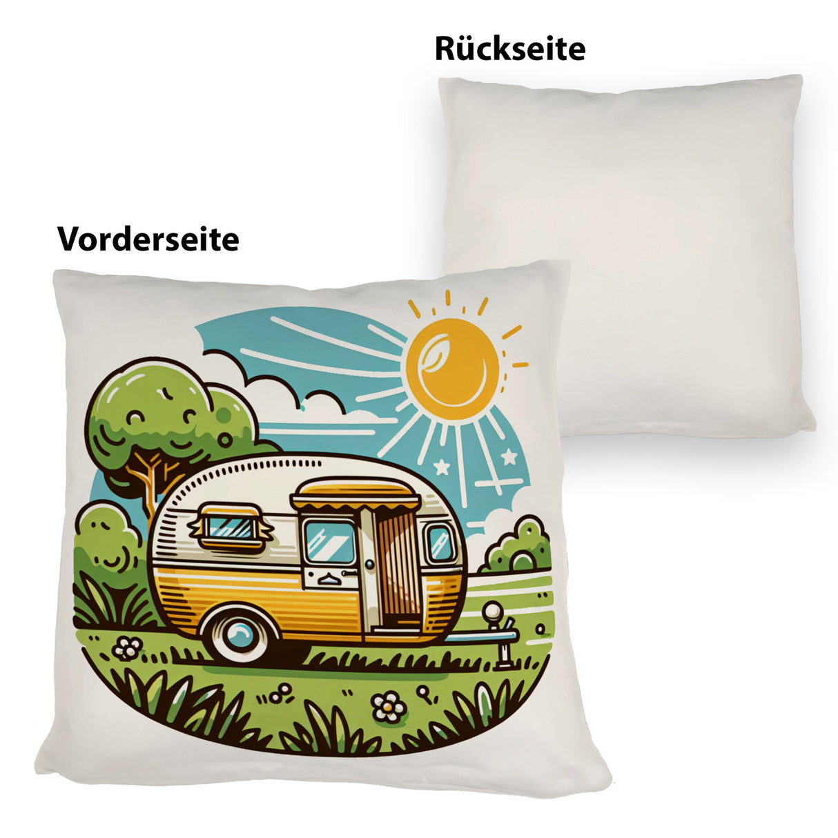 Campingmobil Wohnwagen Kissen