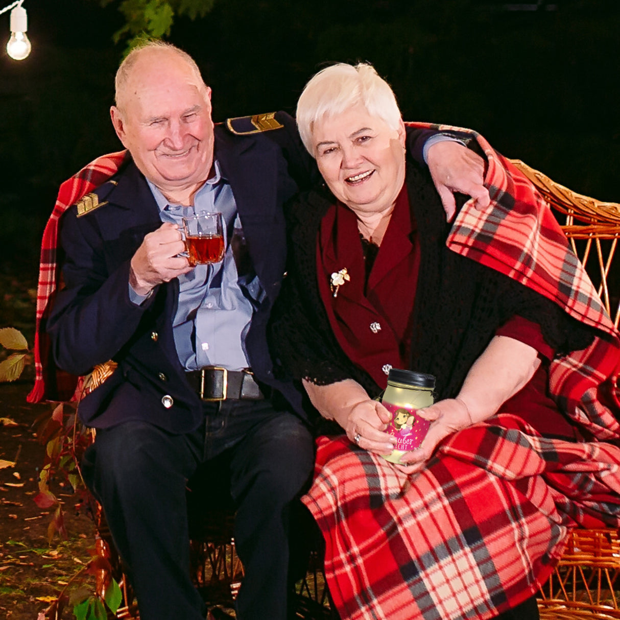 Fee Solarlicht mit Spruch Zauberlicht