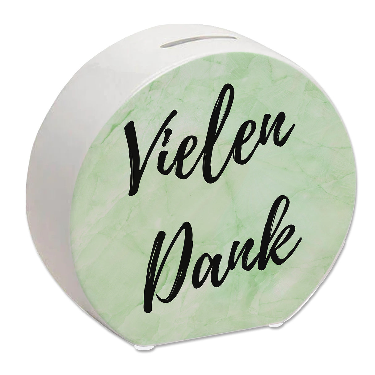 Vielen Dank Spardose er Marmoroptik