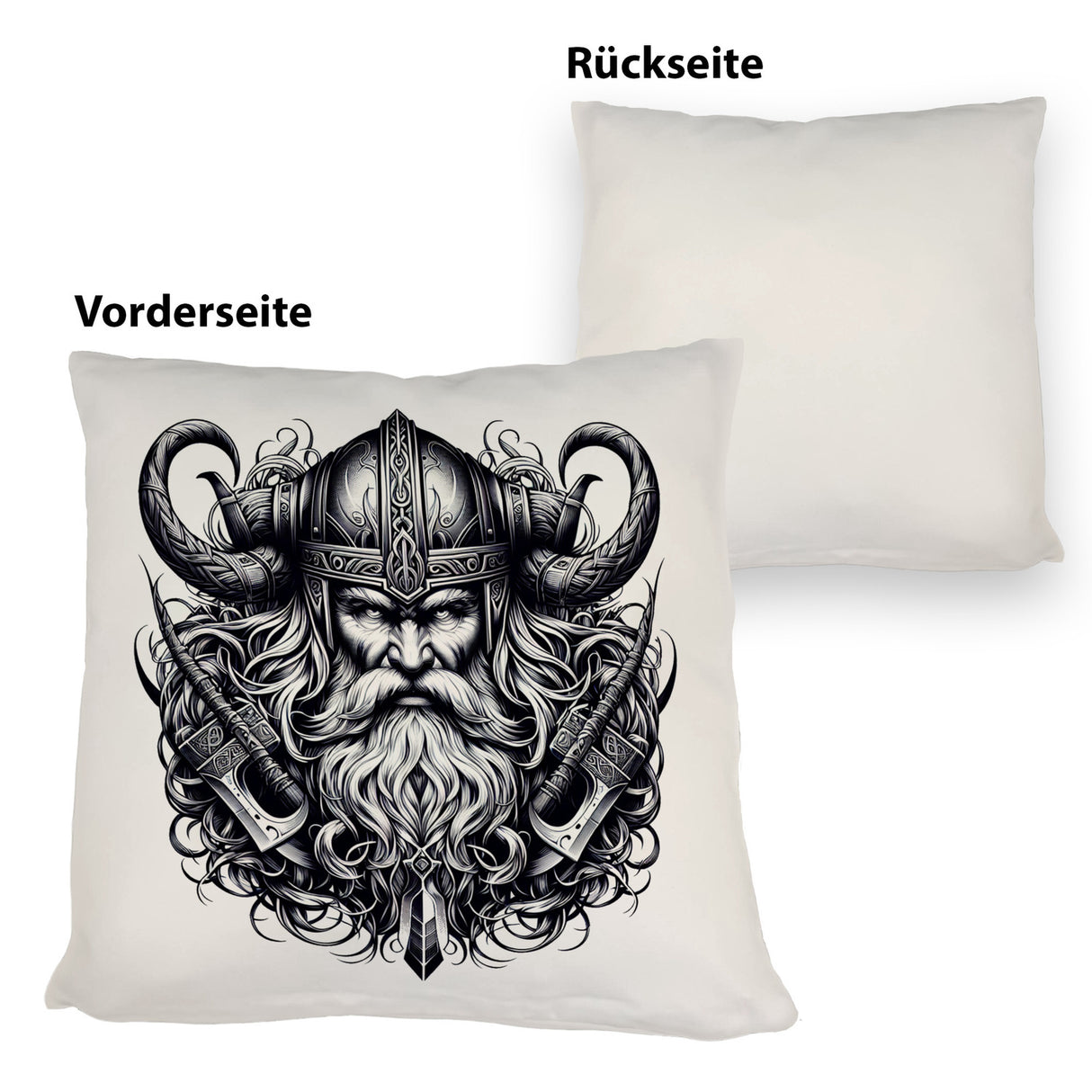 Wikingergott Odin Kissen