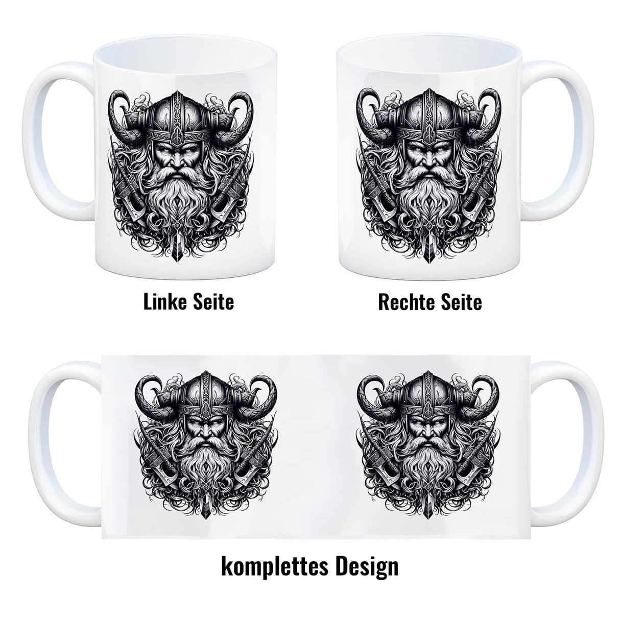 Wikingergott Odin Kaffeebecher