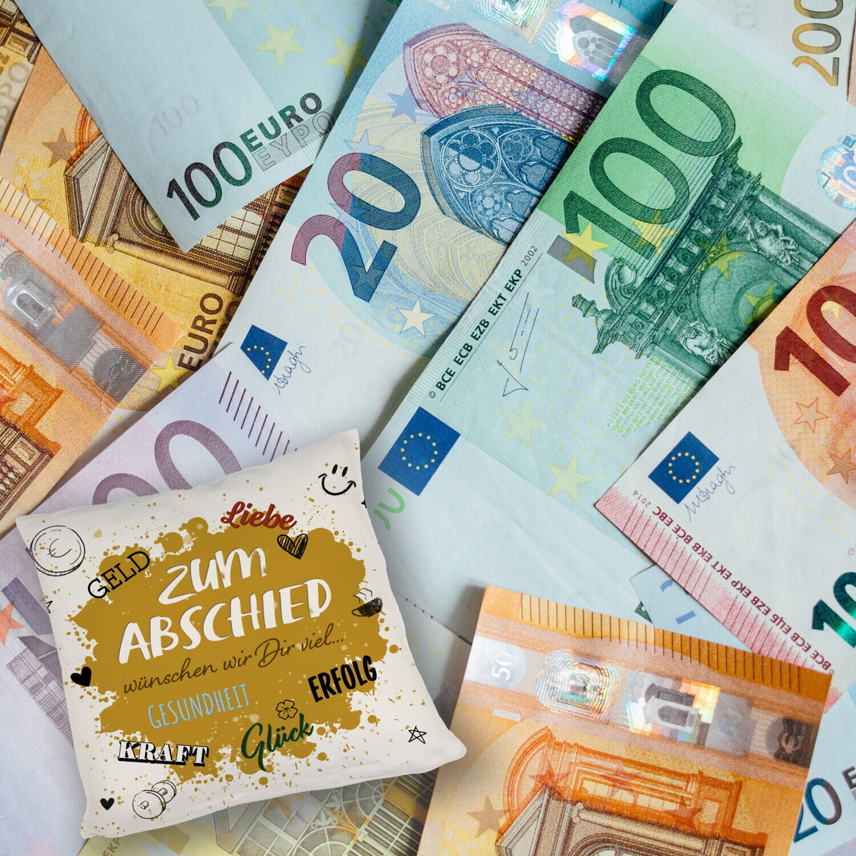 Zum Abschied Wünsche Kissen