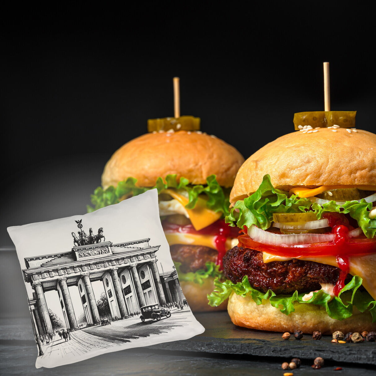 Brandenburger Tor Berlin Kissen