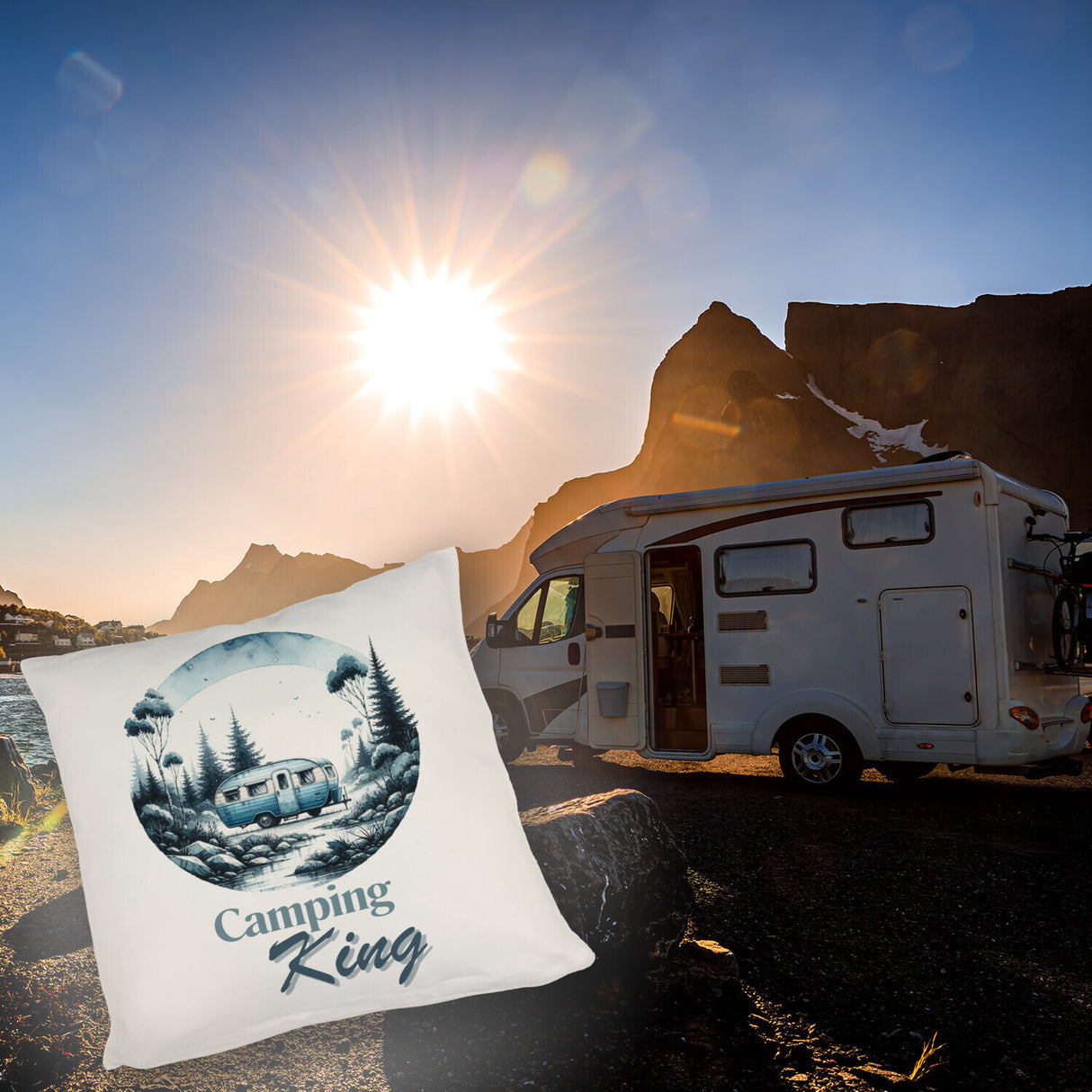 Camping King Wohnwagen Kissen